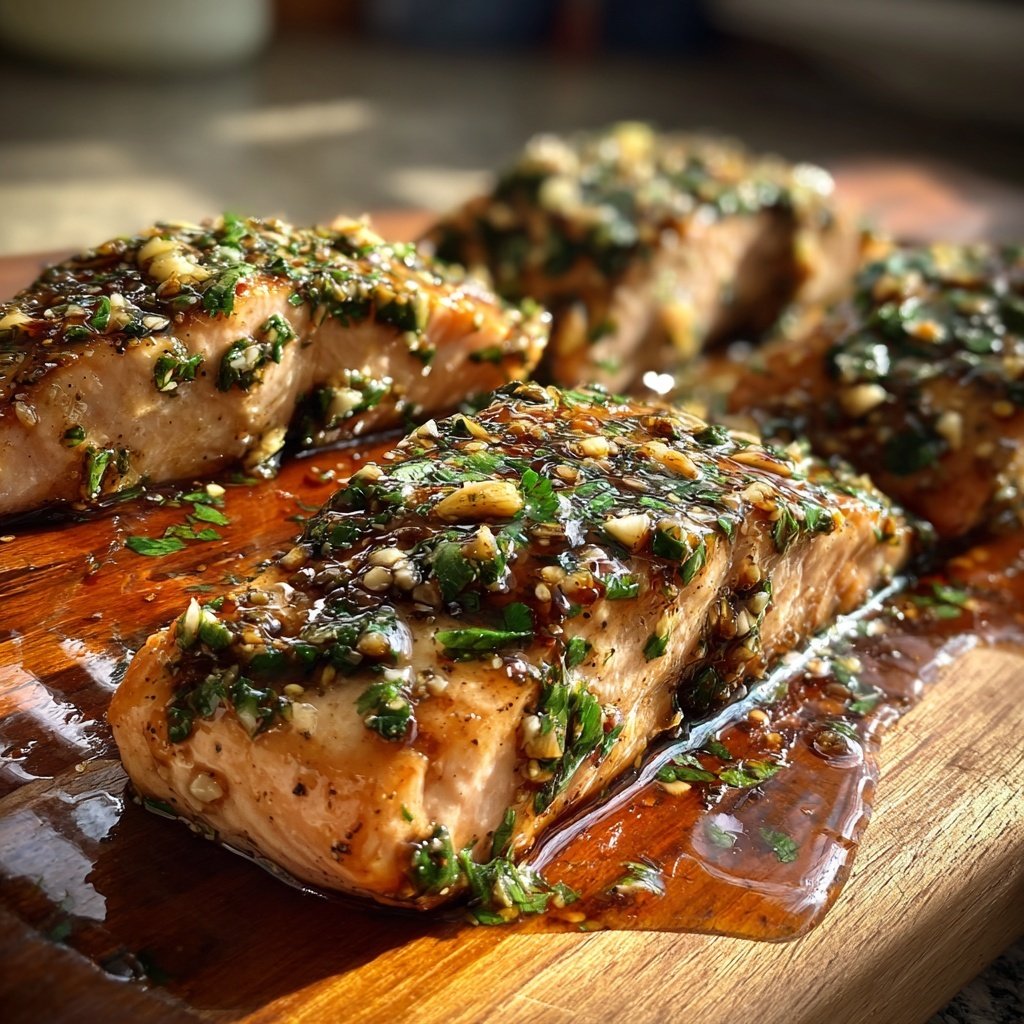 Garlic Soy Salmon Marinade