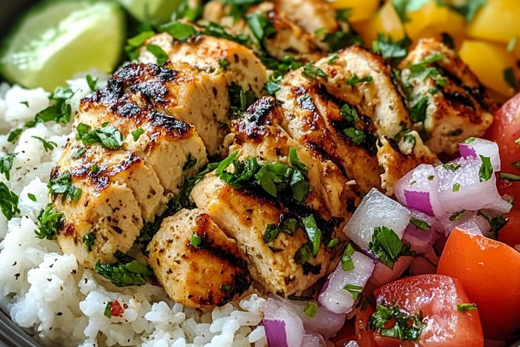 Easy Healthy Greek Chicken Bowls: An Amazing Ultimate Recipe