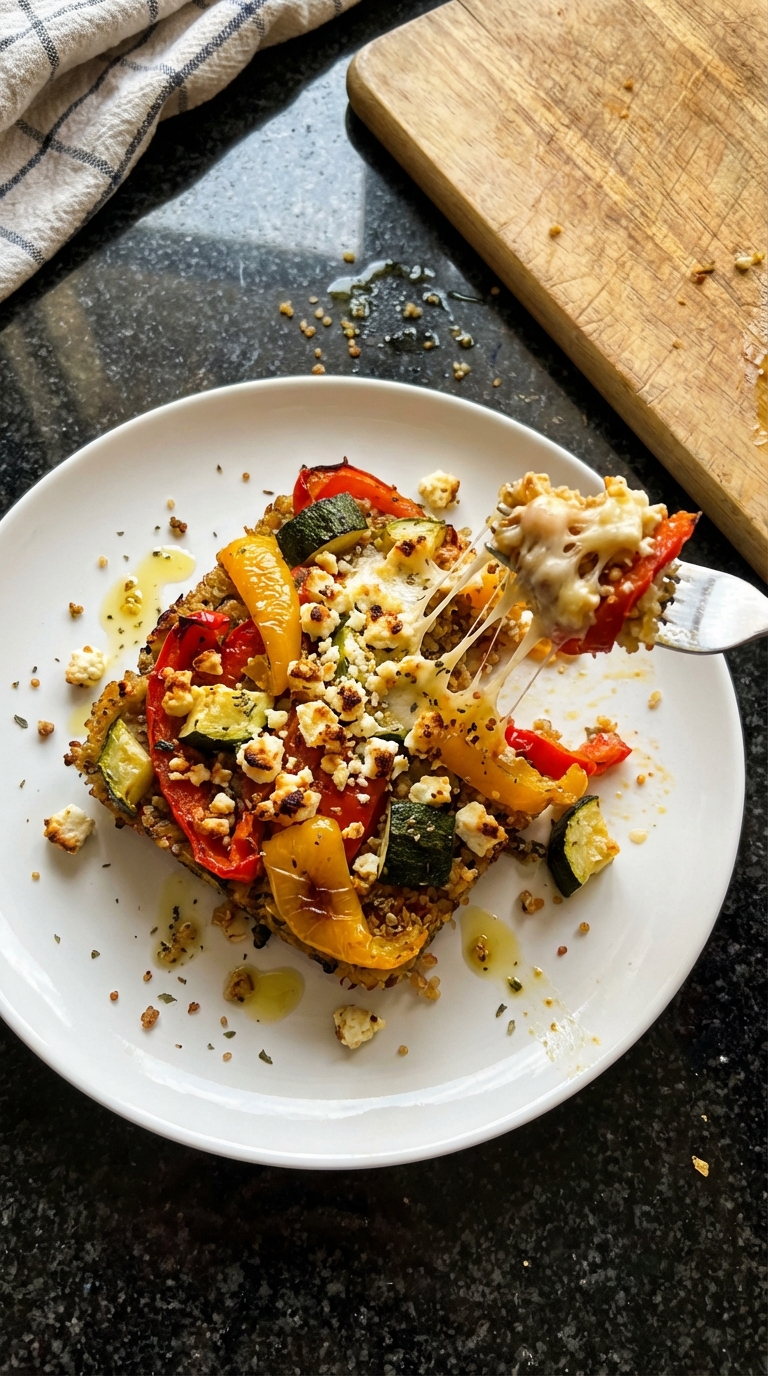 Savory Veggie Quinoa Bake