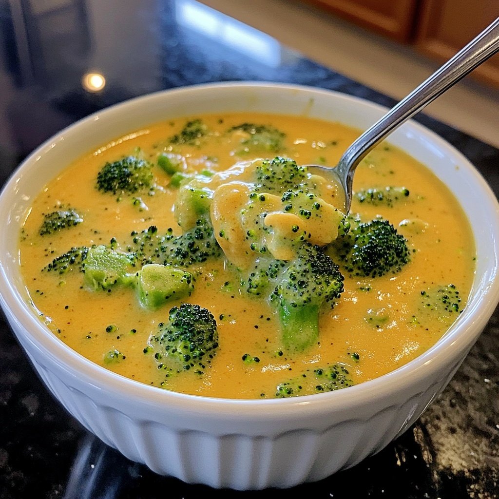 Comfort Broccoli Cheddar Soup​