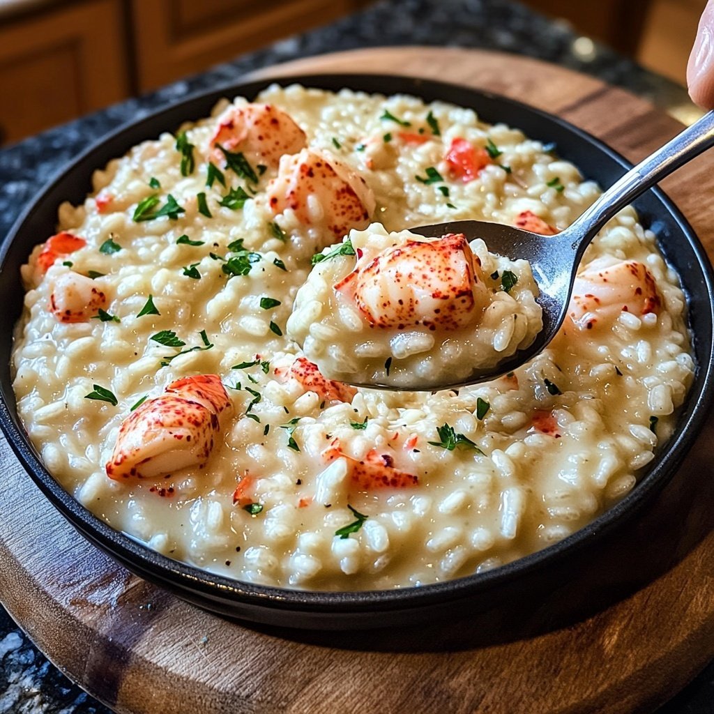 Elegant Dinner: Lobster Risotto Recipe