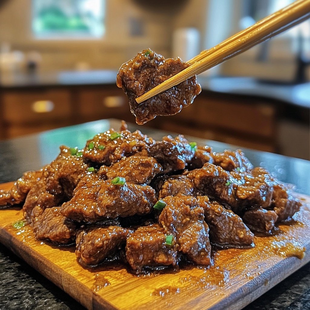 Slow Cooker Mongolian Beef