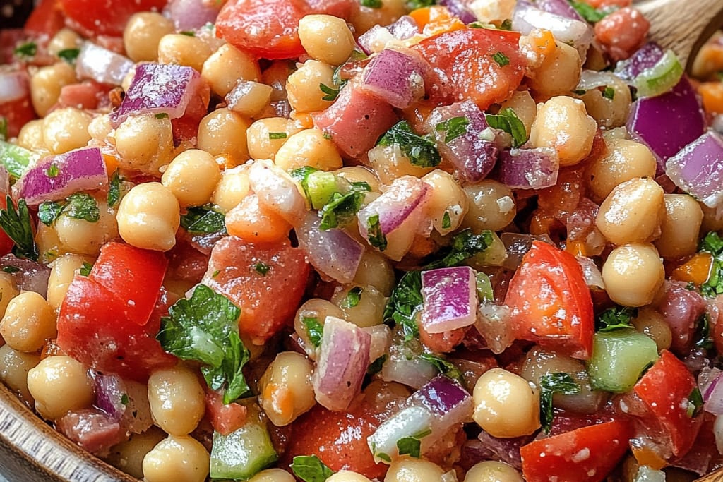 Chickpea Bean Salad: An Incredible Essential Recipe for Everyone