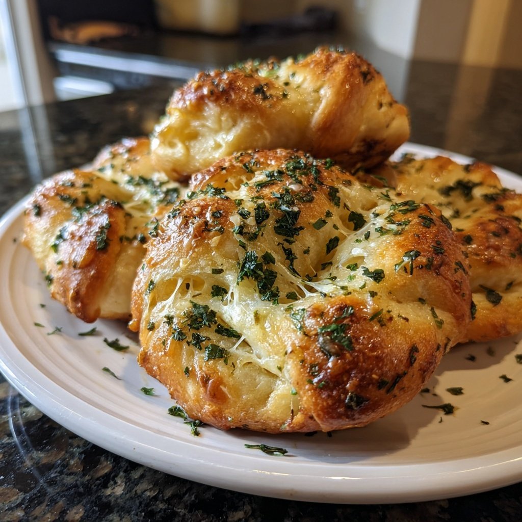 Garlic Knots Chewy Soft
