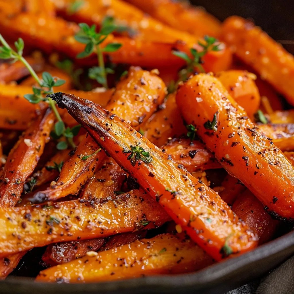 Parmesan Roasted Carrots