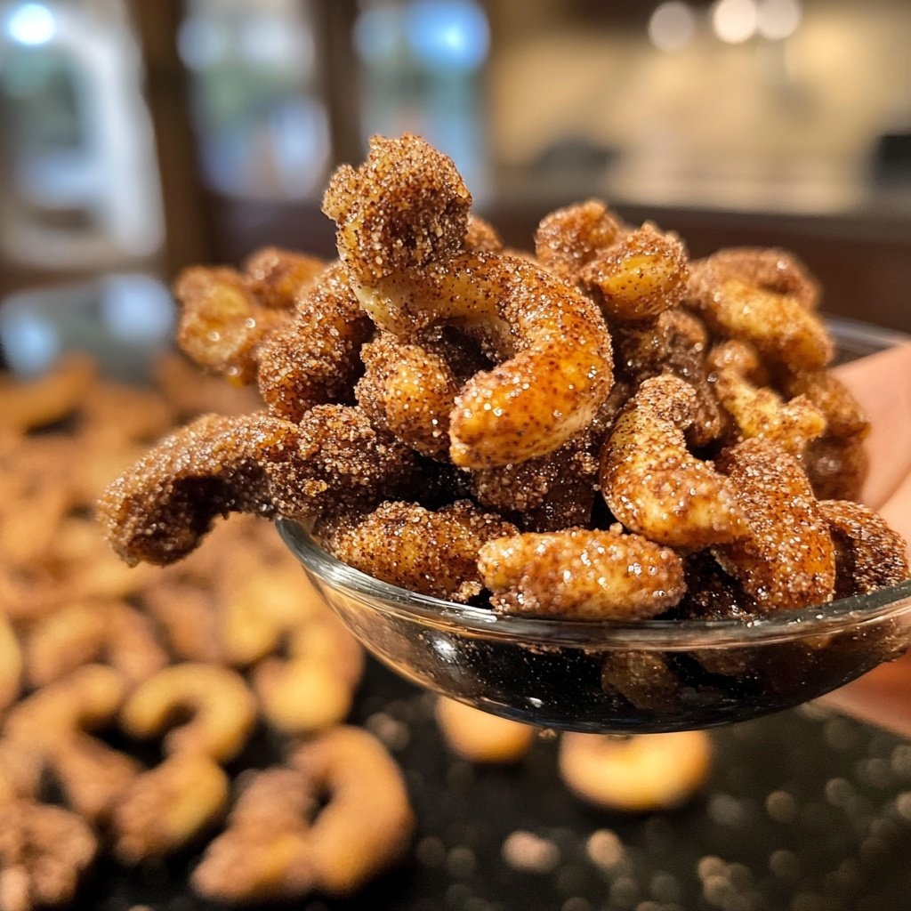 Mexican Hot Cocoa Spiced Nuts