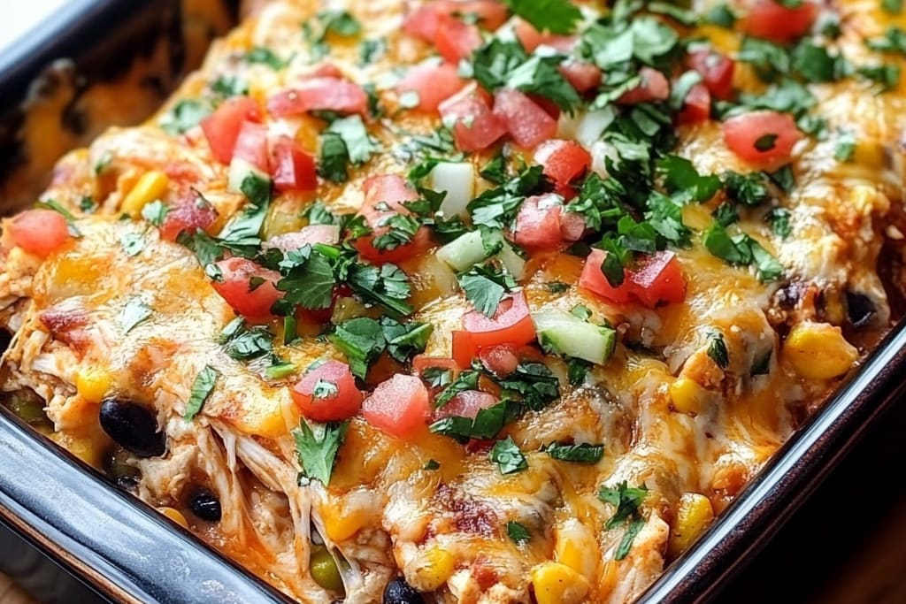 Easy Chicken Burrito Casserole: An Amazing Ultimate Family Meal