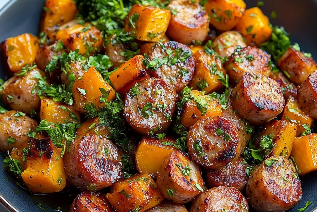 Sausage and Sweet Potatoes with Honey: An Incredible Recipe for a Hearty Meal