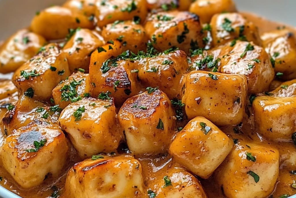 Marry Me Crispy Tofu with Gnocchi: An Amazing Ultimate Recipe