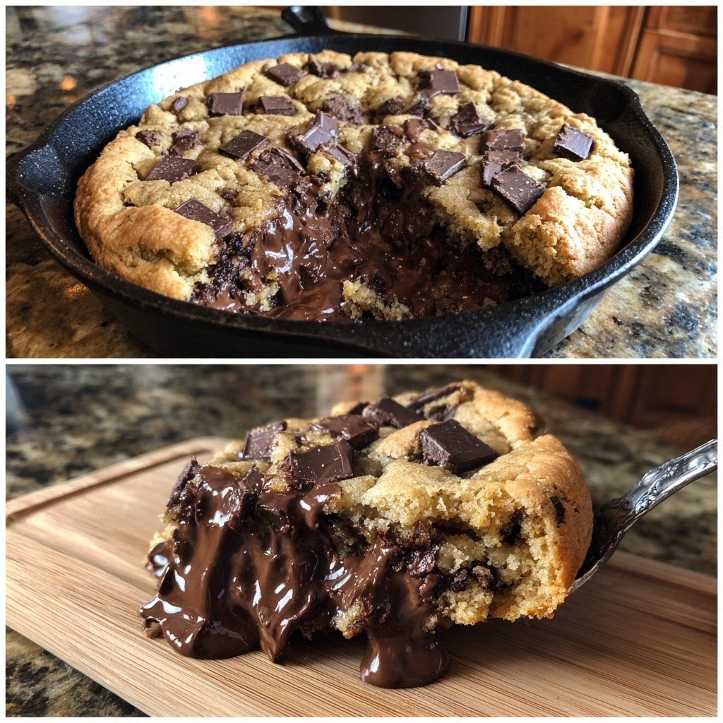 Chocolate Chip Cookie Skillet