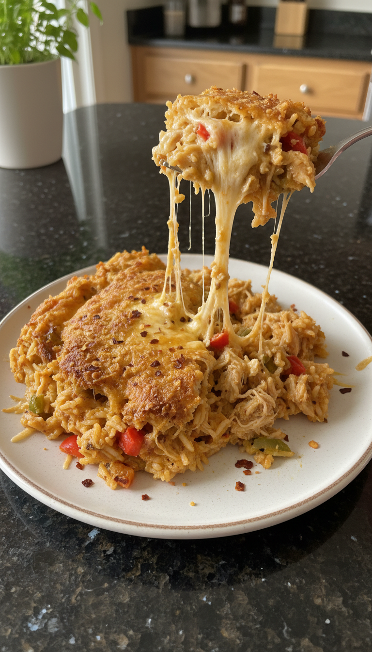 Spicy Chicken and Rice Casserole