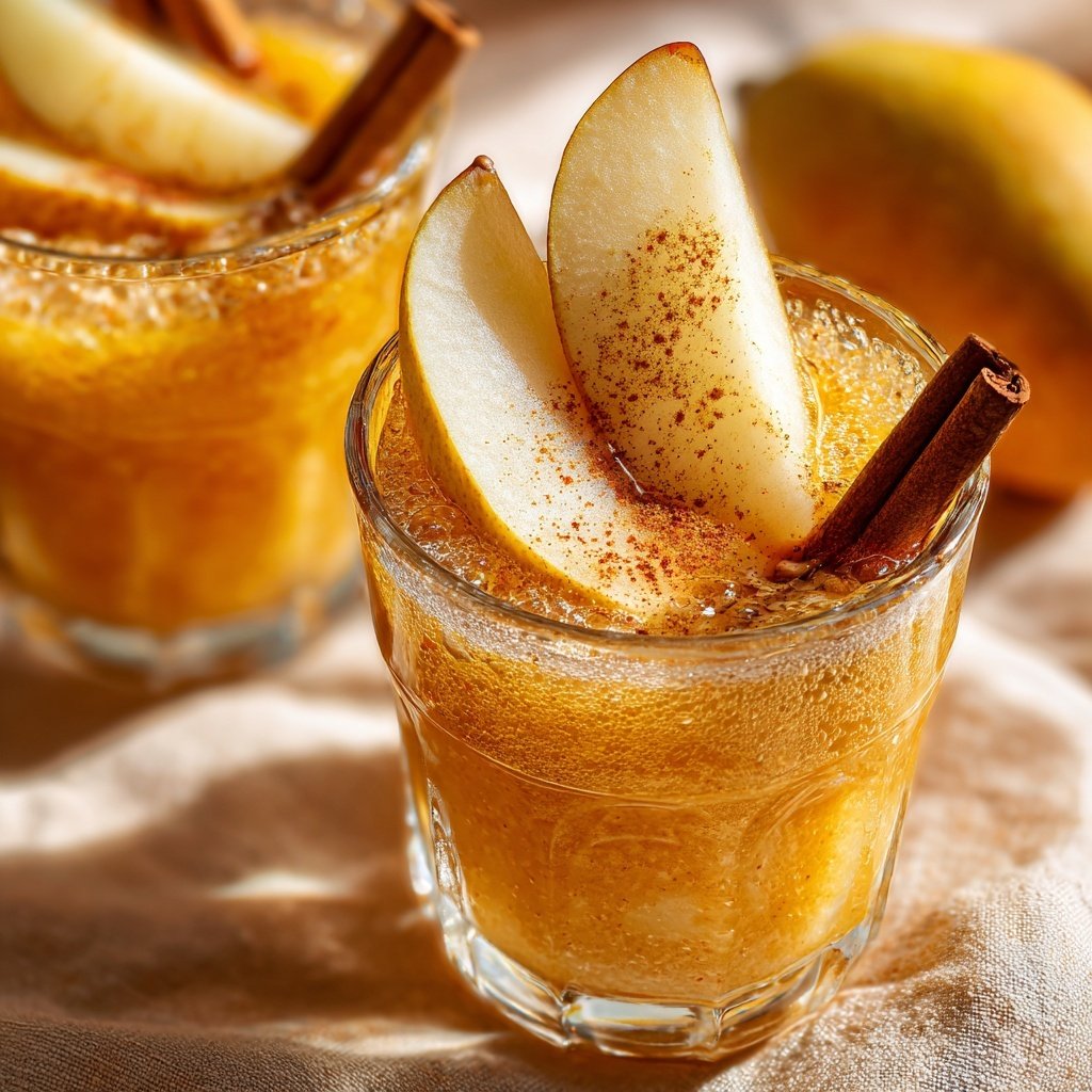 Cinnamon Pear Winter Cooler