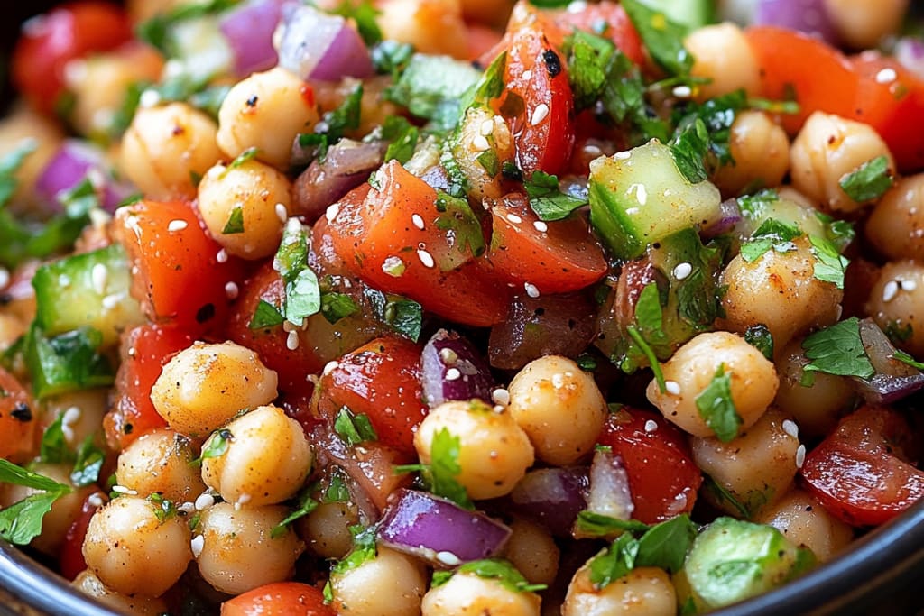 Chickpea Salad: An Amazing Ultimate Delight Recipe