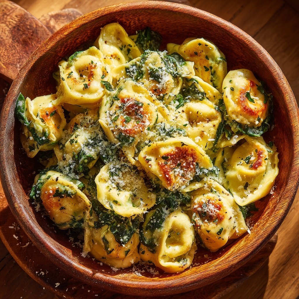 Trader Joe's Spinach and Cheese Tortellini