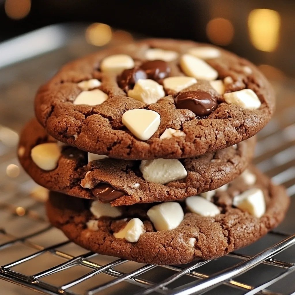 Warm & Cozy Hot Cocoa Cookies