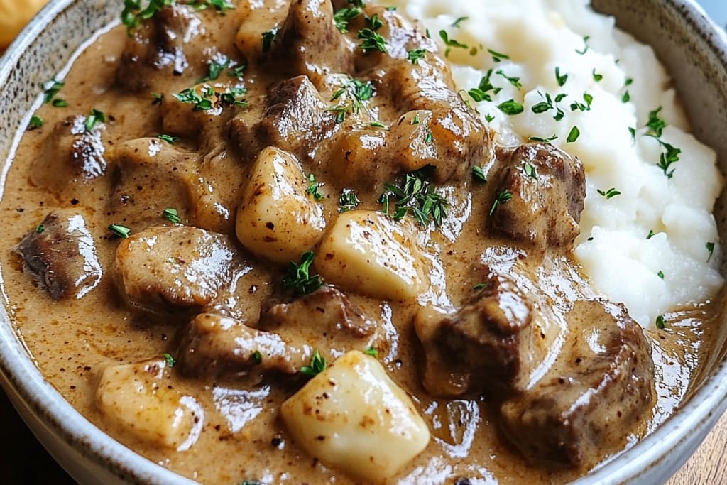 Keto Slow Cooker Beef Stroganoff: An Incredible Comfort Food Classic