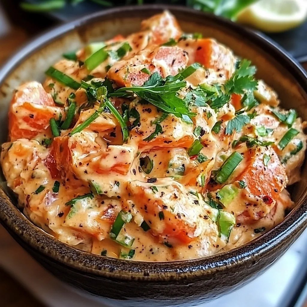 Smoked & Spicy Salmon Dip
