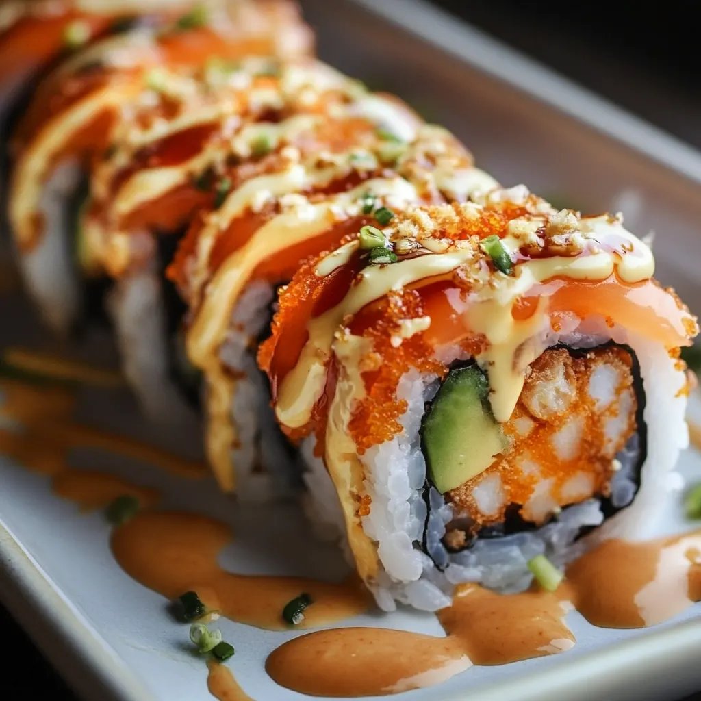 Dynamite Smoked Salmon Roll