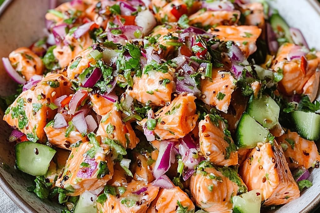 Healthy Salmon Salad: An Amazing Ultimate Recipe