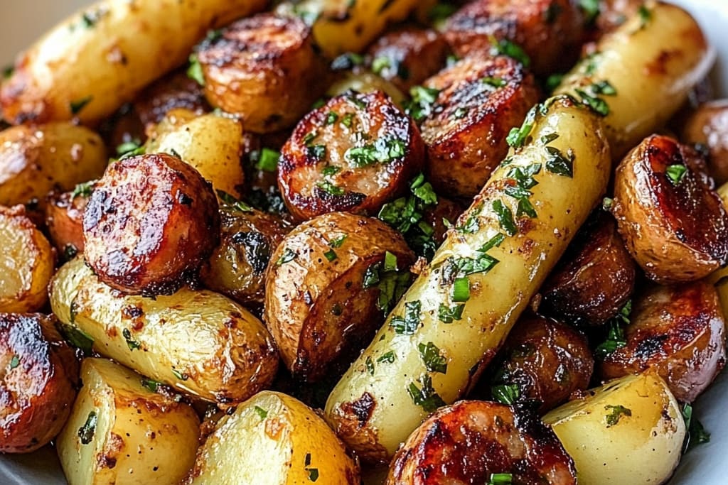 Sheet Pan Sausage with Potatoes: An Amazing Ultimate One-Pan Meal