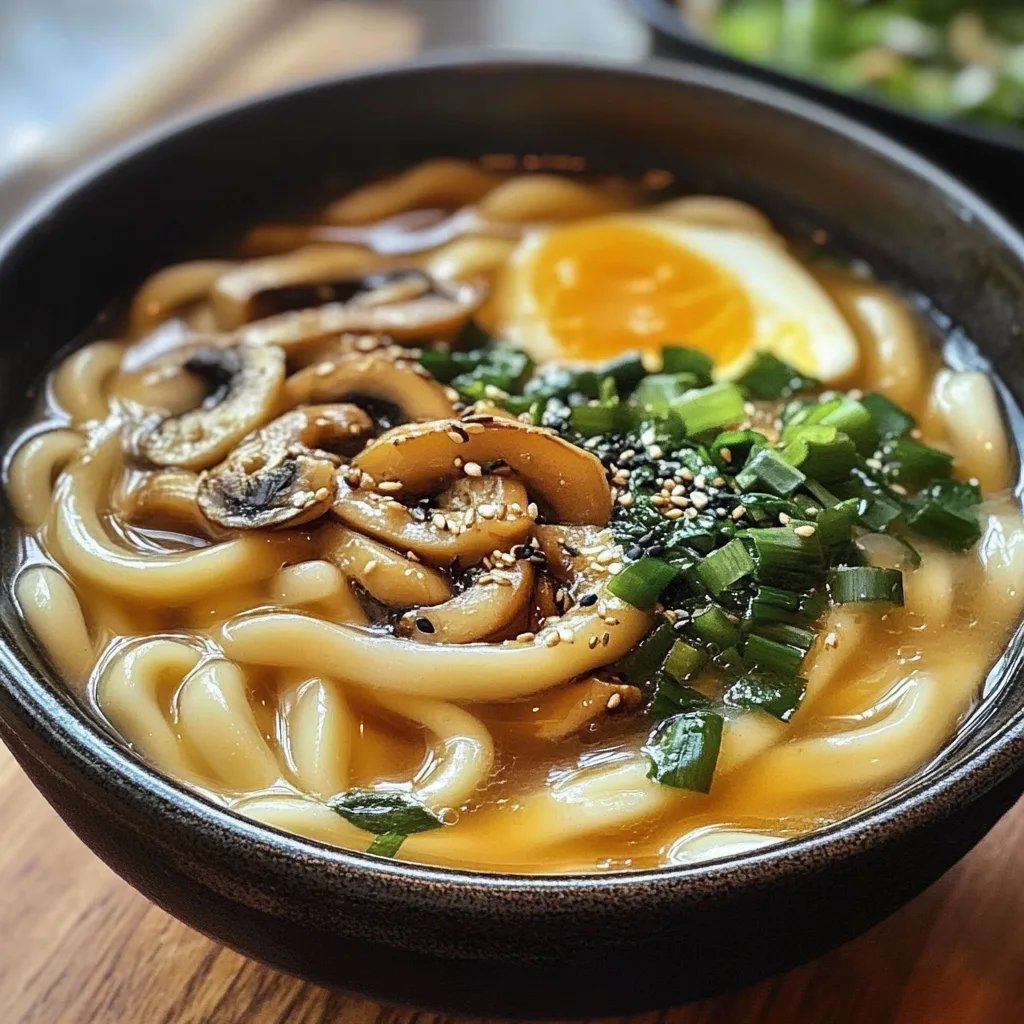 Quick One Pot Miso Udon