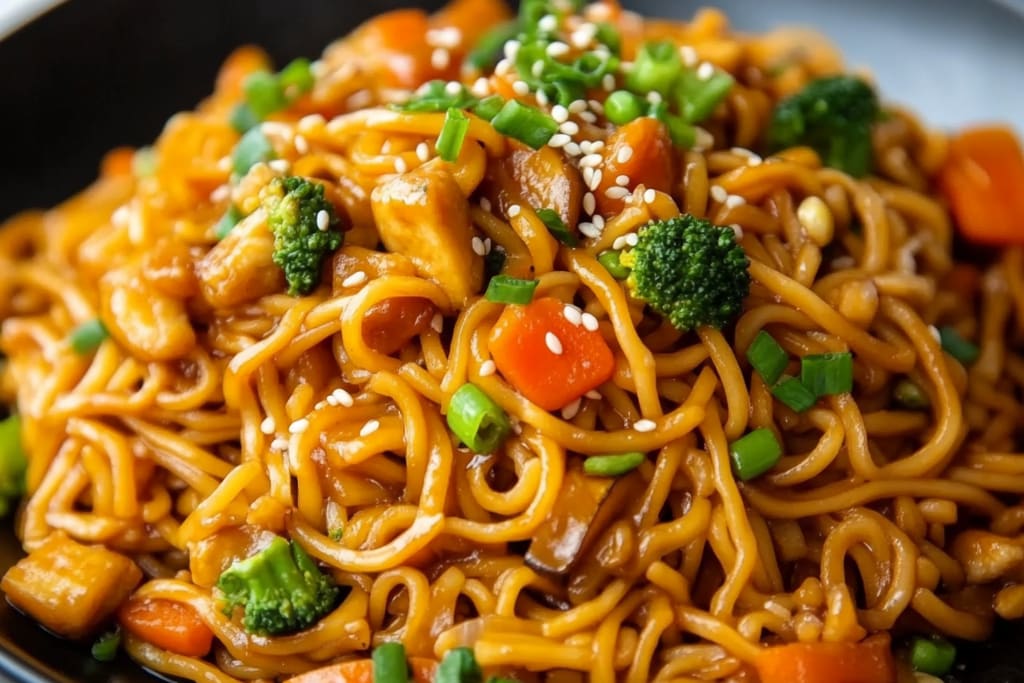 Instant Pot Vegetable Lo Mein: An Incredible 10-Minute Plant-Based Delight