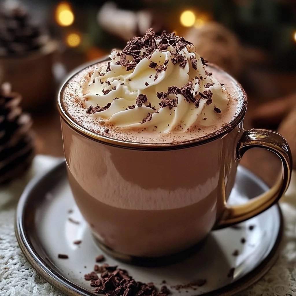Cozy French Hot Chocolate Bliss