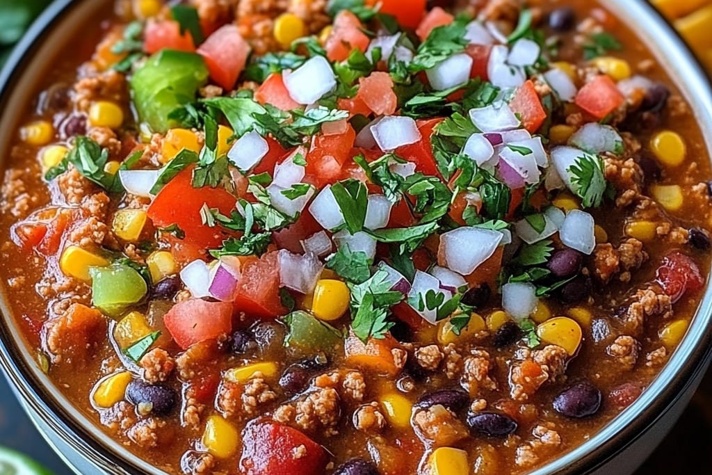 Slow Cooker Lentil Taco Chili: An Amazing Ultimate Comfort Food Recipe