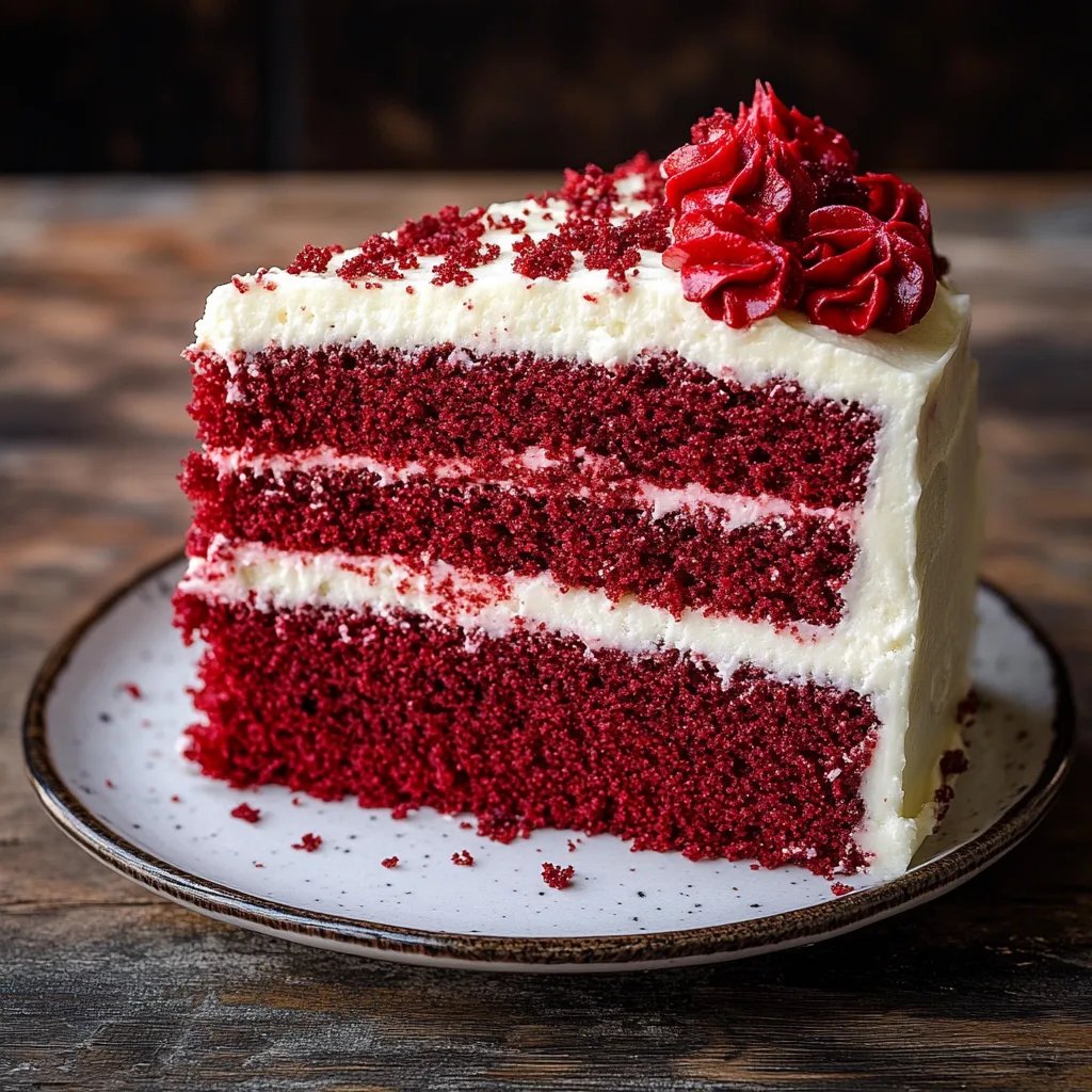 Ultra Moist Red Velvet Cake