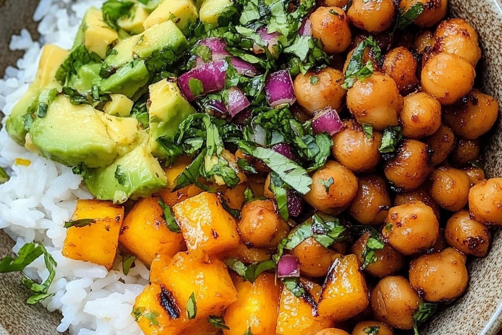 Mango Chickpea Rice Bowl: An Incredible Ultimate Meal
