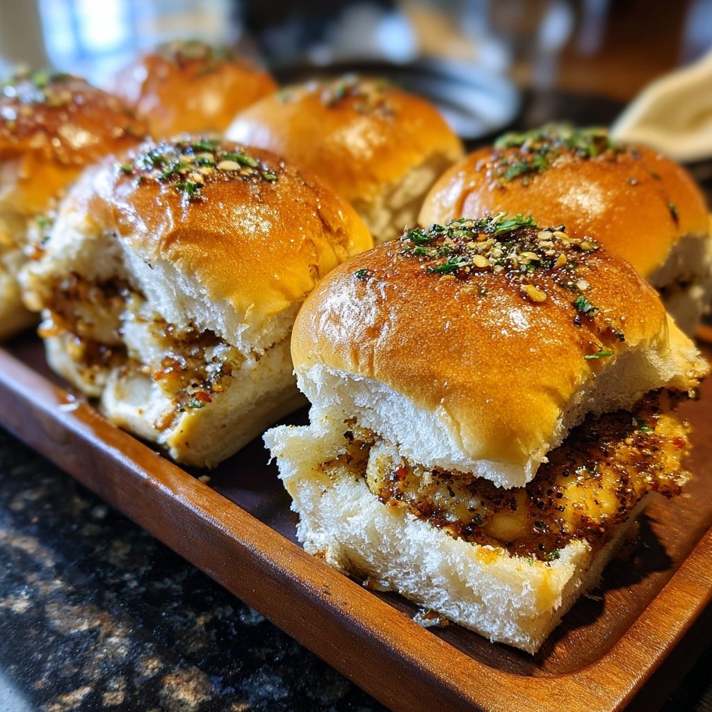 Honey Garlic Chicken Sliders