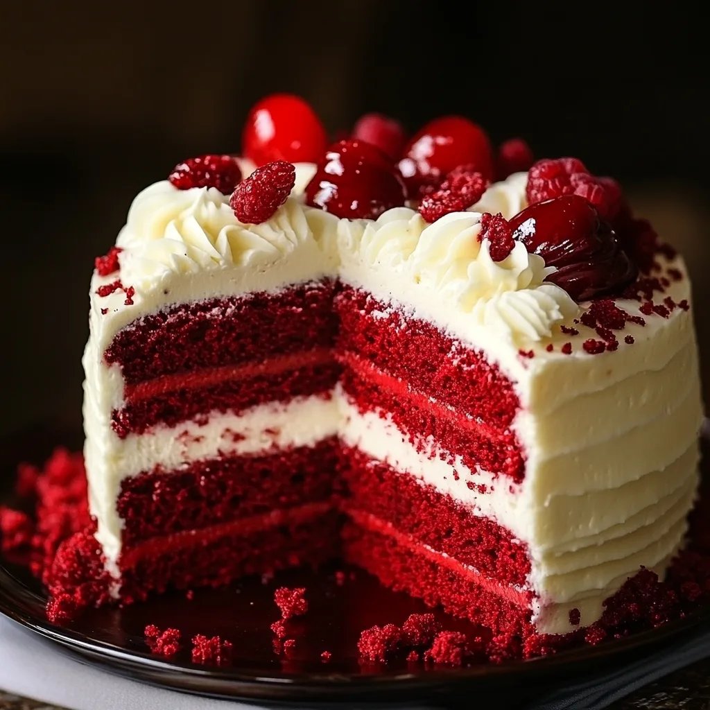 Enchanted Red Velvet Cake