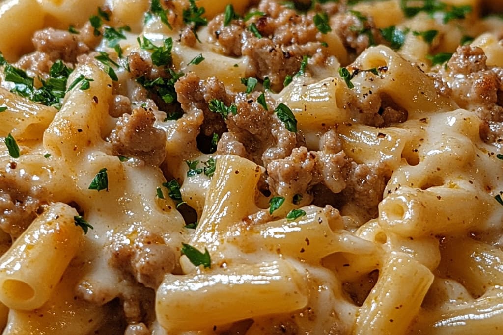 Stovetop Creamy Ground Beef Pasta: An Amazing Ultimate Recipe