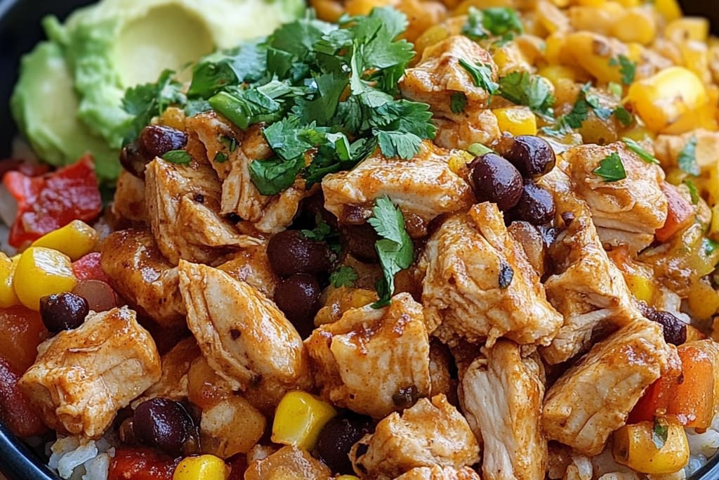 Chicken Burrito Bowls: An Amazing Ultimate Meal in 30 Minutes