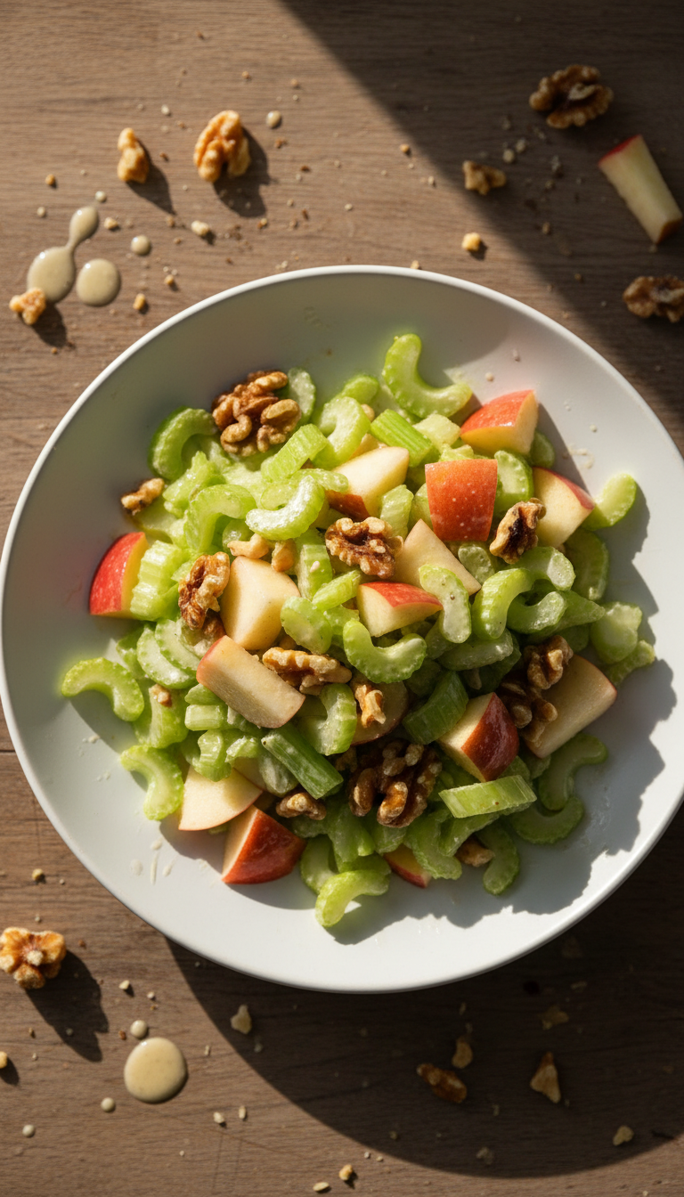 Crunchy Celery Salad with Apples