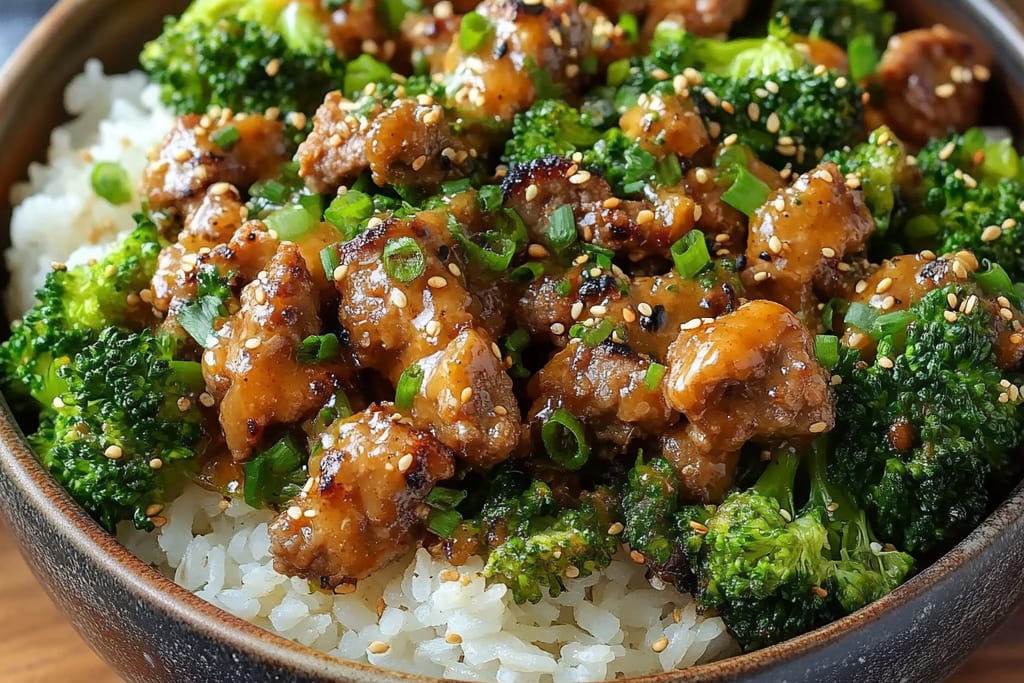 Teriyaki Ground Beef & Broccoli: An Amazing Ultimate One-Pan Meal
