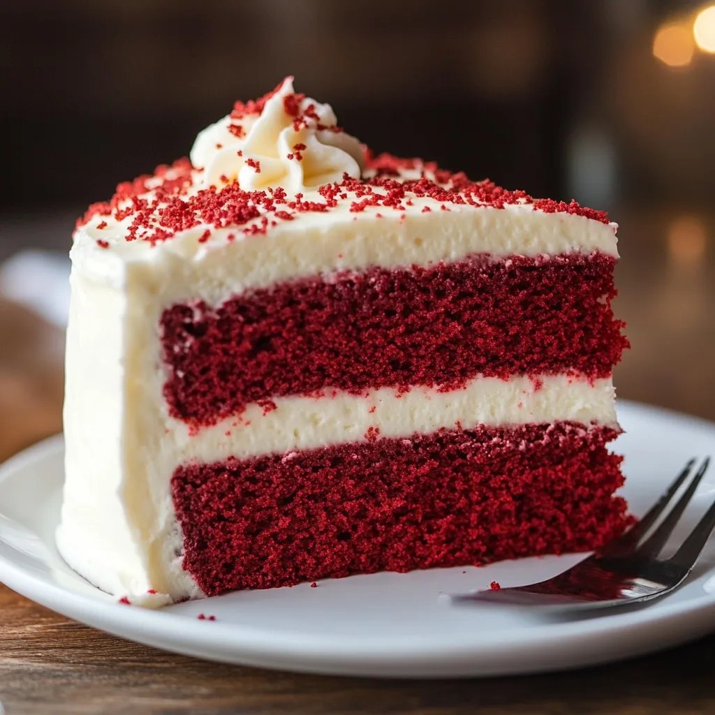 Best Ever Red Velvet Cake with Dreamy Cream Cheese Frosting