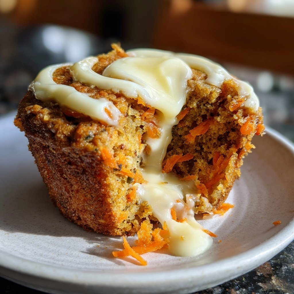 Carrot Banana Cupcake Fusion