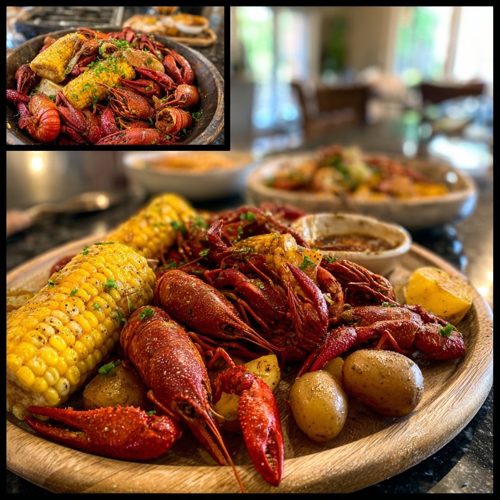 Classic Southern Crawfish Boil
