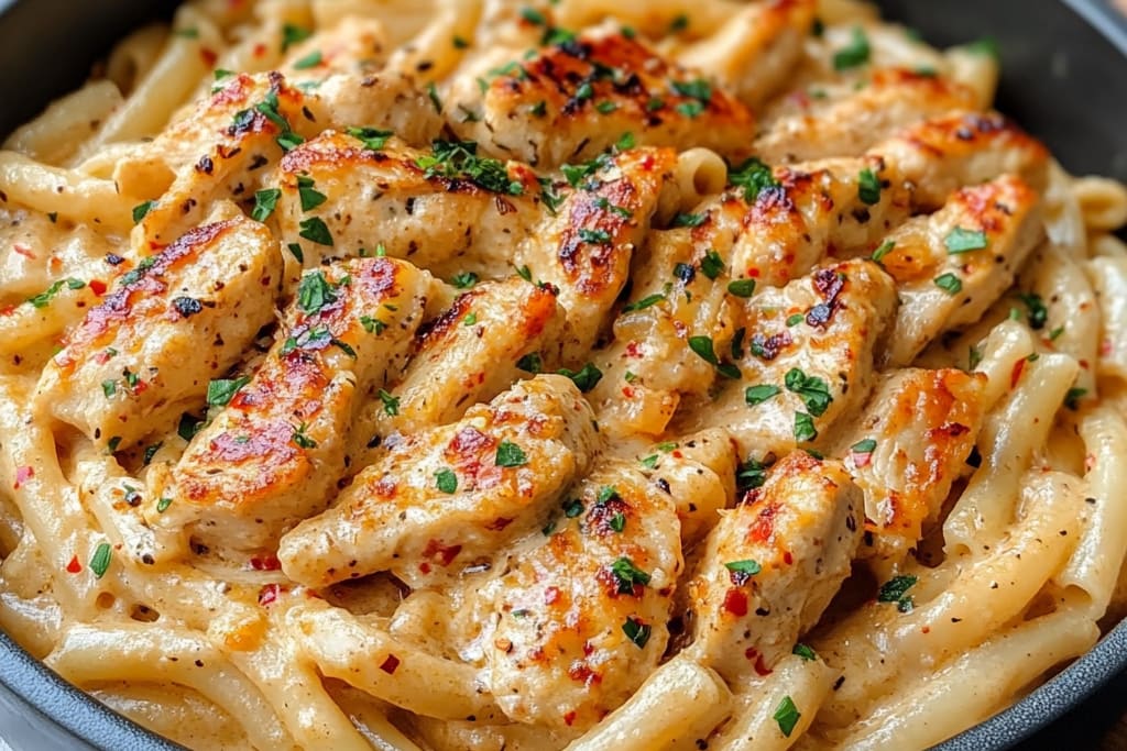 Cashew Cream Cajun Chicken Pasta: An Incredible 5-Star Recipe