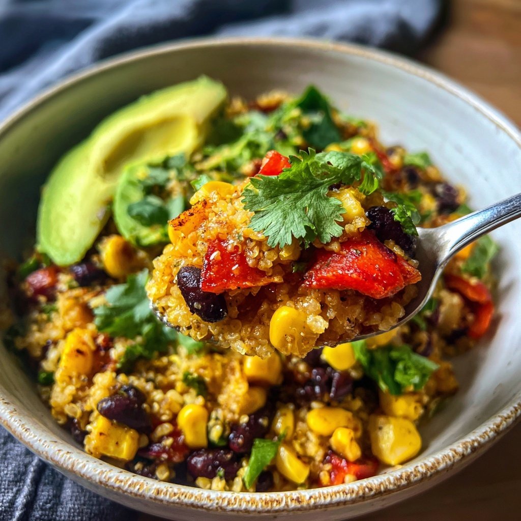 Savory Vegetable Burrito Bowl